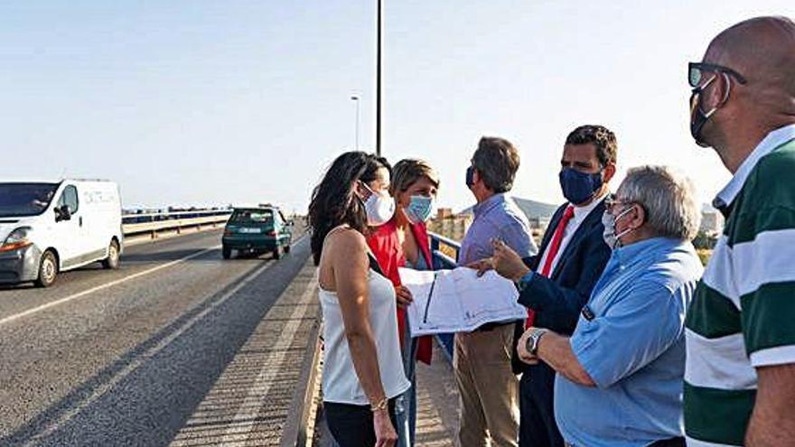 Vía accesible en el puente de Torreciega