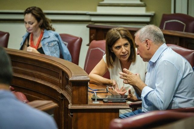 Última sesión del pleno del Parlamento de Canarias, 27/07/2022