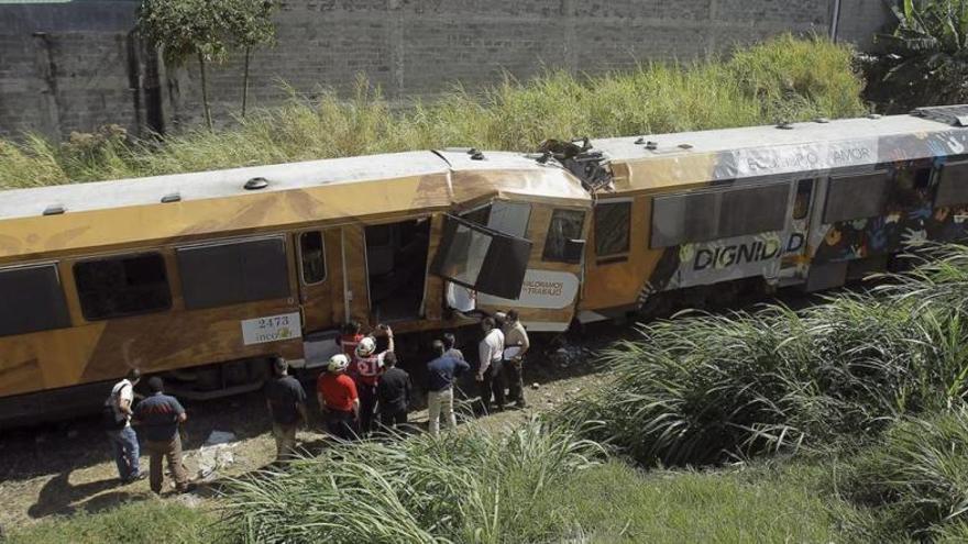 Choque frontal de trenes en Costa Rica