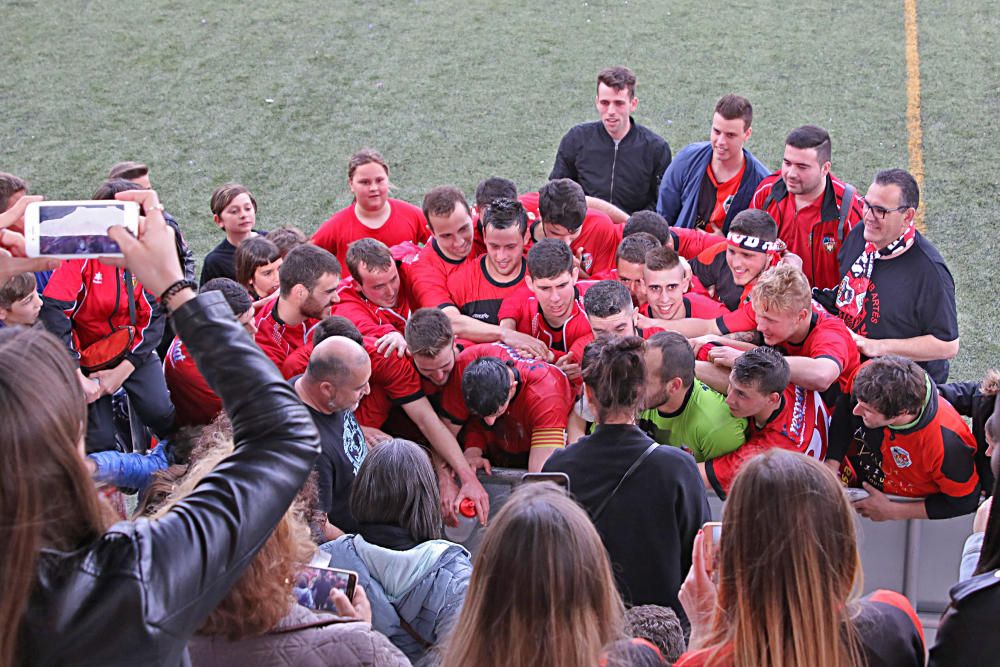 L''Artés goleja i puja a Tercera Catalana