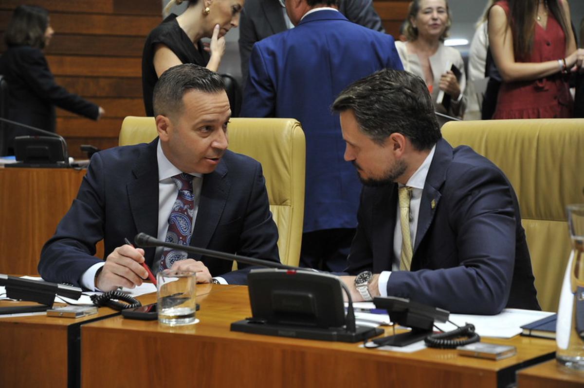 Fotogalería | Sesión plenaria en la Asamblea de Extremadura