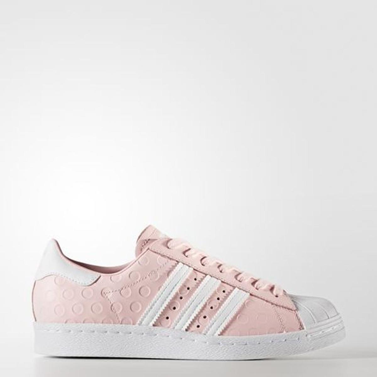 Zapatillas rosas: Adidas Superstar 80's