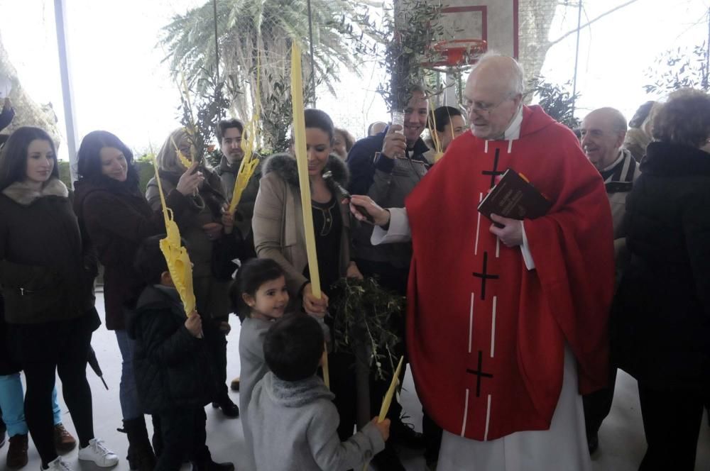 Semana Santa en Arousa 2016 | La lluvia desluce el Domingo de Ramos en Vilagarcía