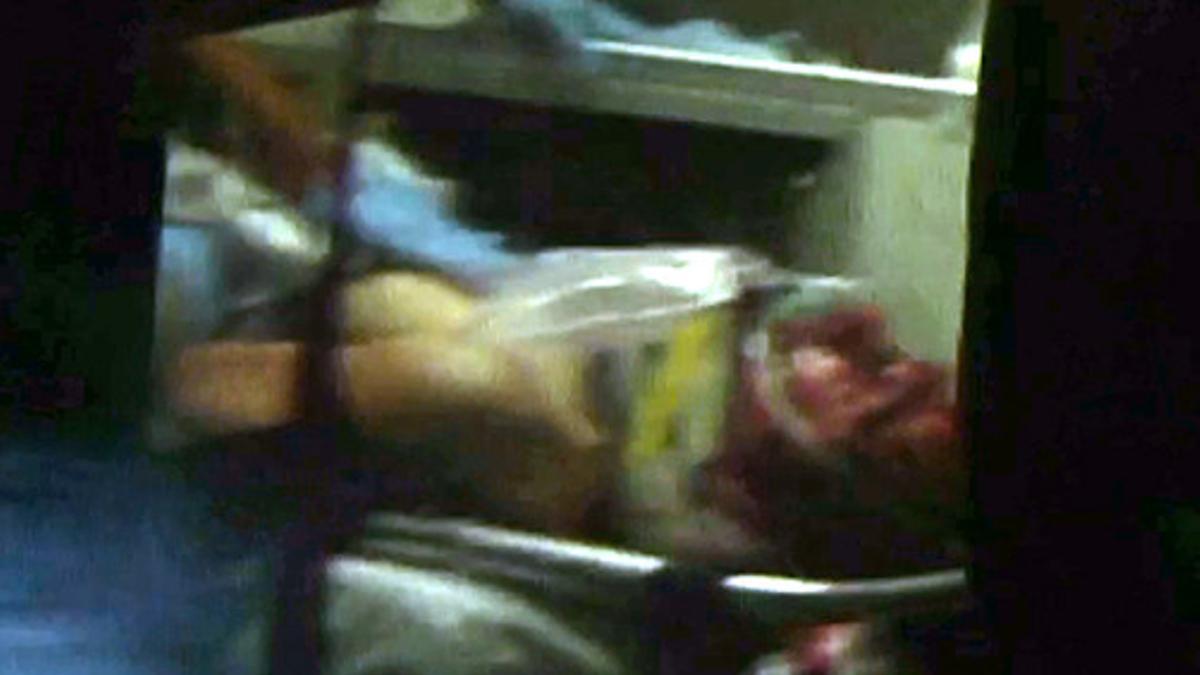 Dzhokhar Tsarnaev, en la ambulancia