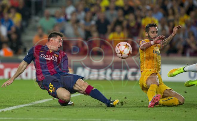 Barça,1 - APOEL de Nicosia,0