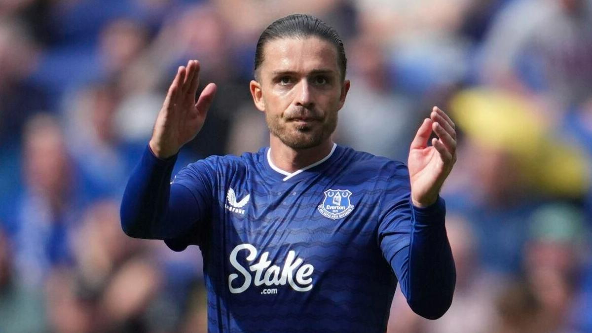 Grealish, feliz en el Everton