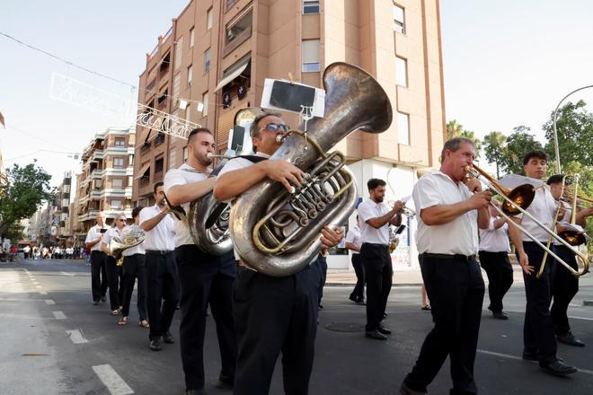 San Blas calienta motores para sus grandes días con la Entrada de Bandas