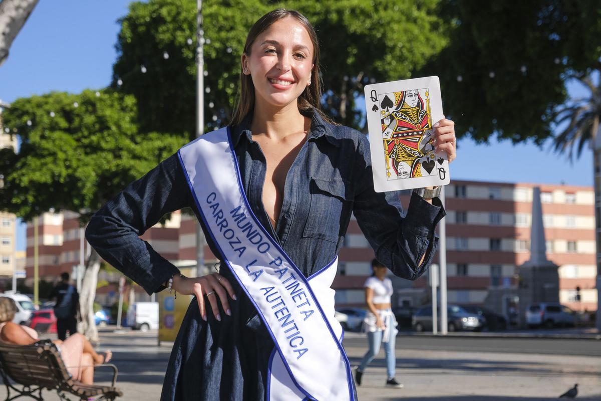 Naomi Vega, candidata a Reina del Carnaval de Las Palmas de Gran Canaria