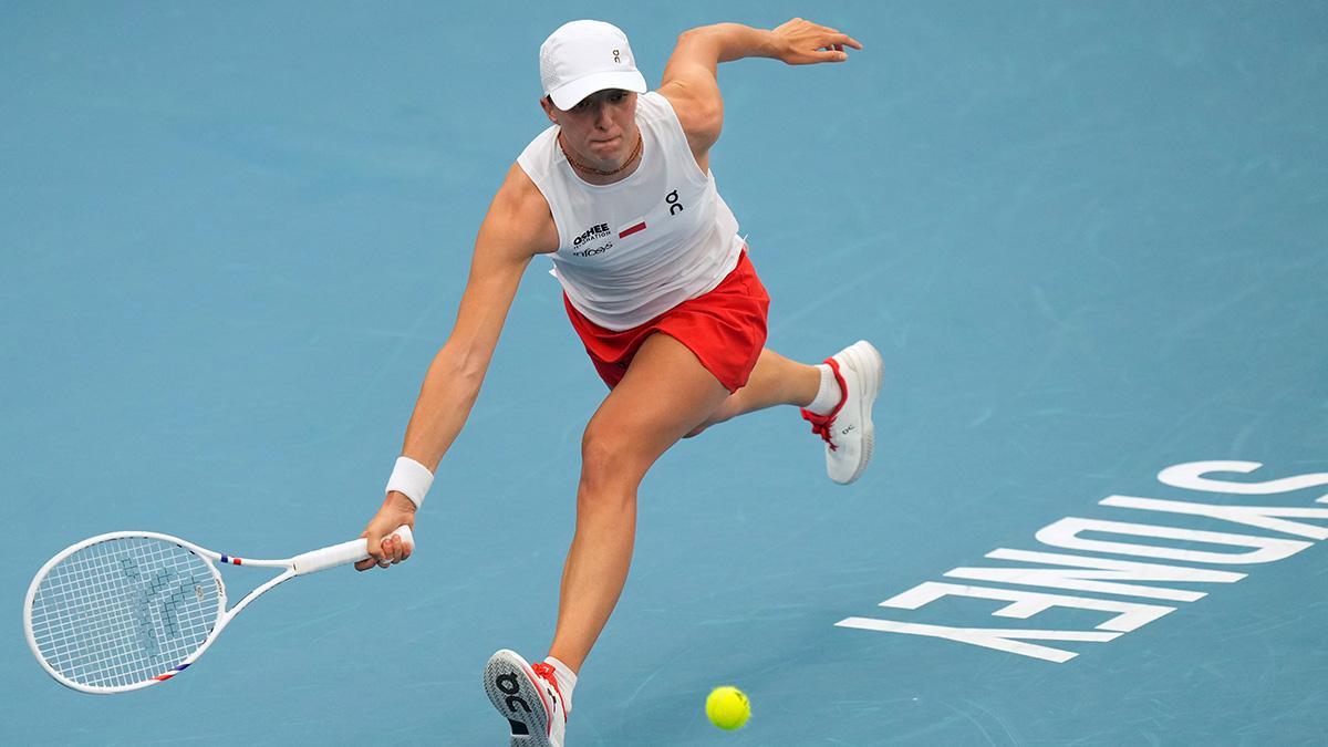 Iga Świątek hizo la jugada con la que todo tenista sueña...pero es ilegal