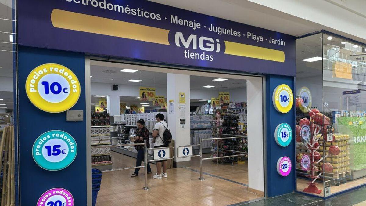 Una botiga de Tiendas MGI a Alcorcón.
