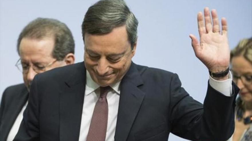 Draghi transmite el optimismo esperado