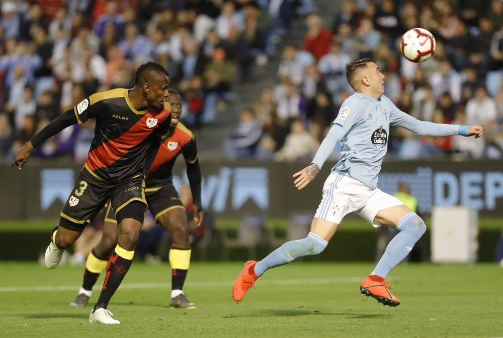 Las fotografías del partido en Balaídos entre Celta y Rayo Vallecano