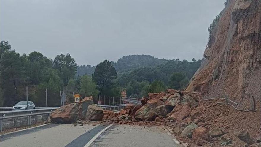 Ja s'ha obert al trànsit la C-37z a Castellfollit del Boix, que havia estat tallada per una esllavissada