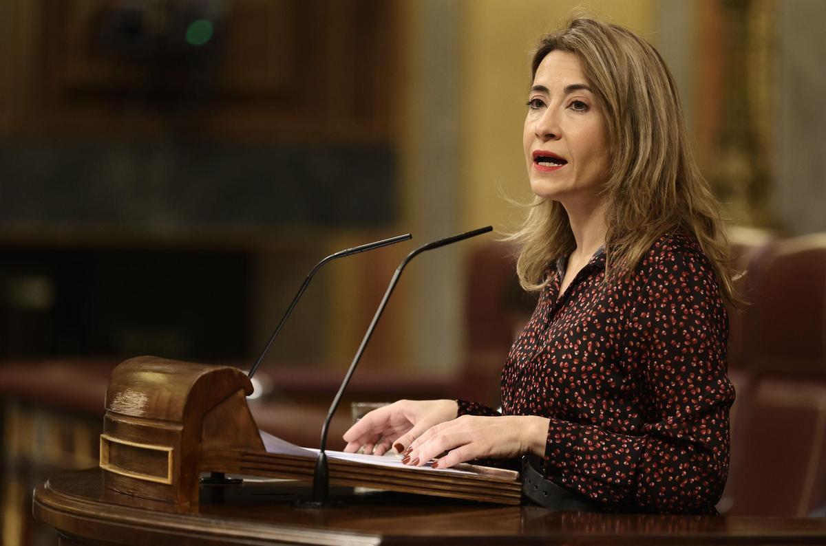 Raquel Sánchez, sobre la huelga de transportistas: “Un boicot organizado por sectores minoritarios apoyados por la ultraderecha”