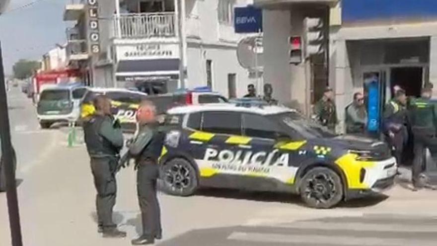 Atraco en un banco de San Pedro del Pinatar