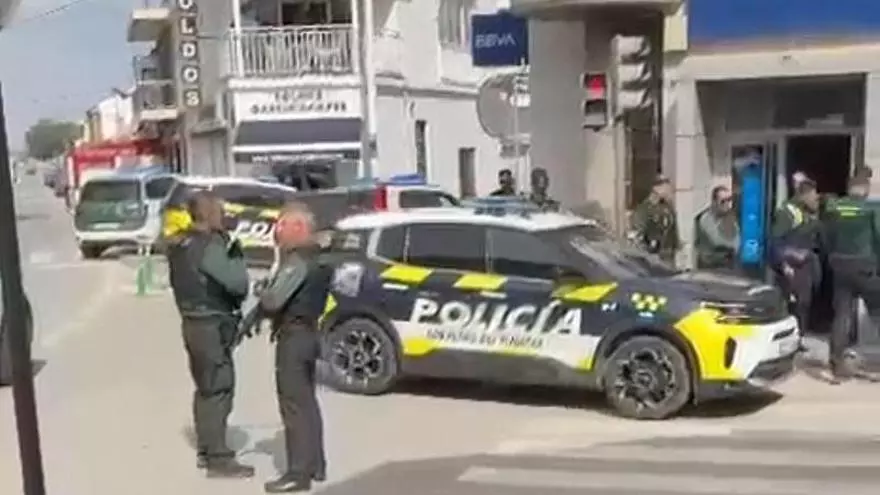 Atraco en un banco de San Pedro del Pinatar