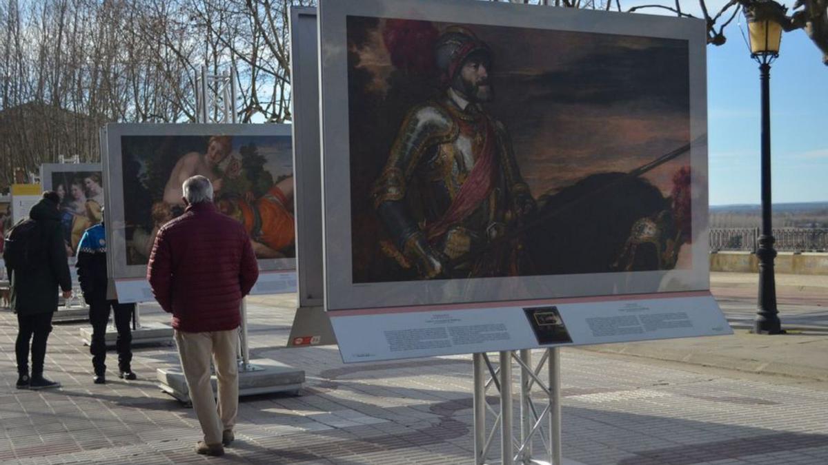 La exposición &quot;El Prado por las calles&quot;, en Benavente. | E. P.