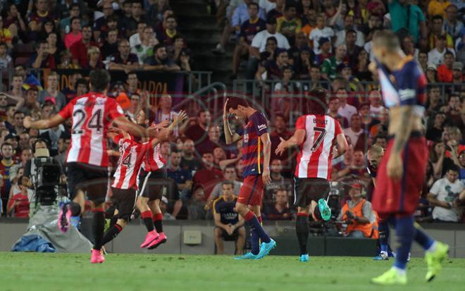 Supercopa de España FC Barcelona 1- Athletc de Bilbao 1