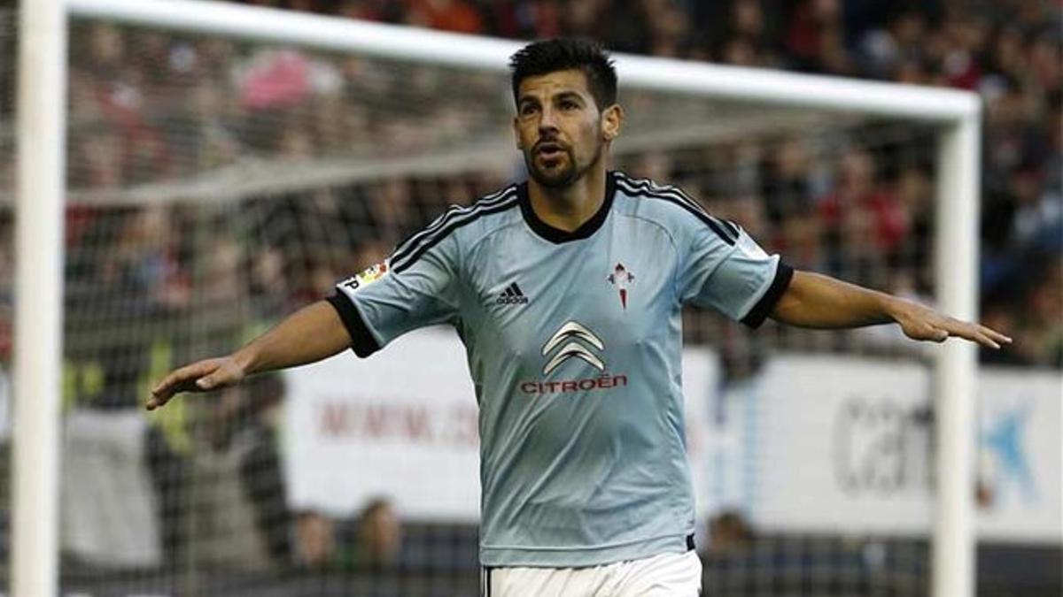 Nolito marcó el primer gol del Celta