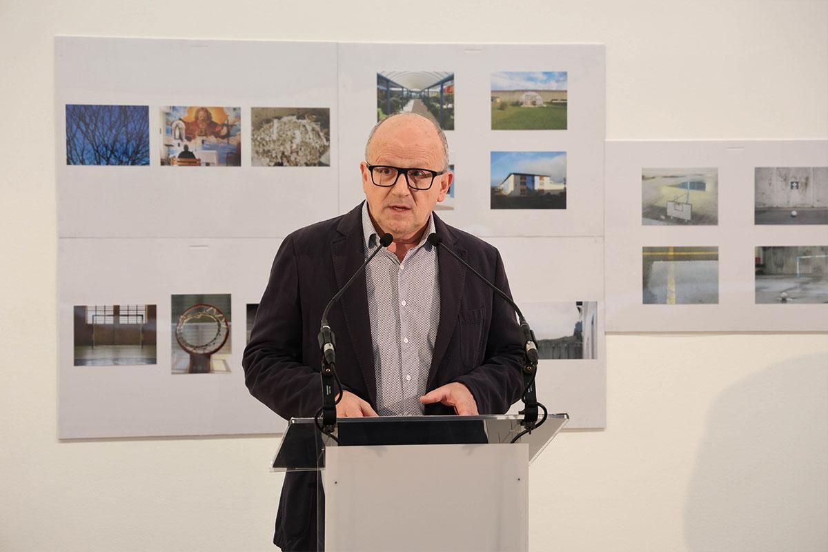 Presentación de la exposición de los reclusos de la cárcel de A Lama