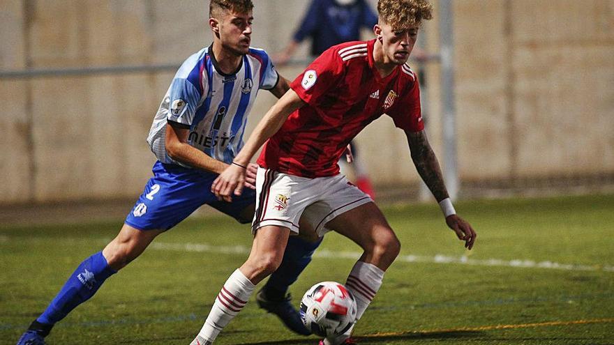 Erik Rafael va ser l&#039;autor del tercer gol del Manresa a Sant Feliu