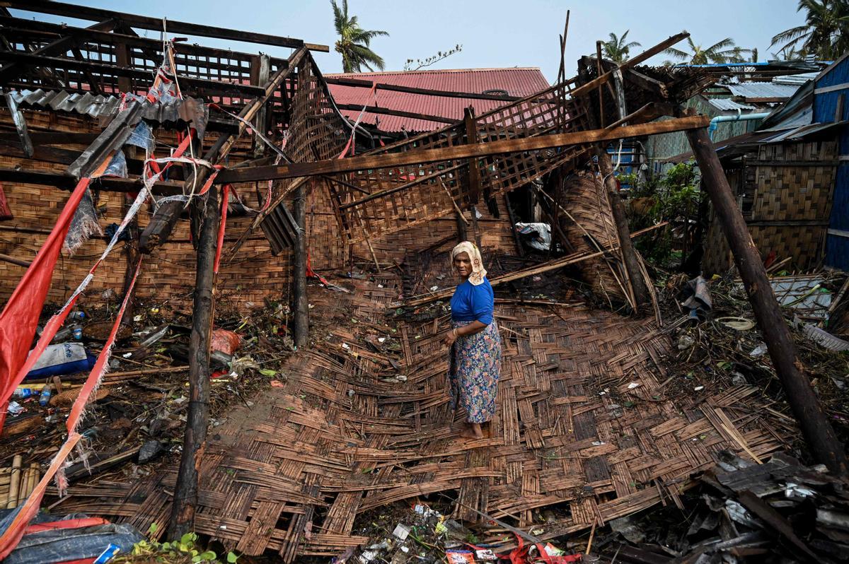 El ciclón Mocha arrasa las costas de Bangladés y Birmania con vientos de más de 200 km por hora