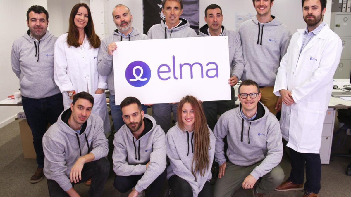 El equipo de la 'start-up' Elma Care.