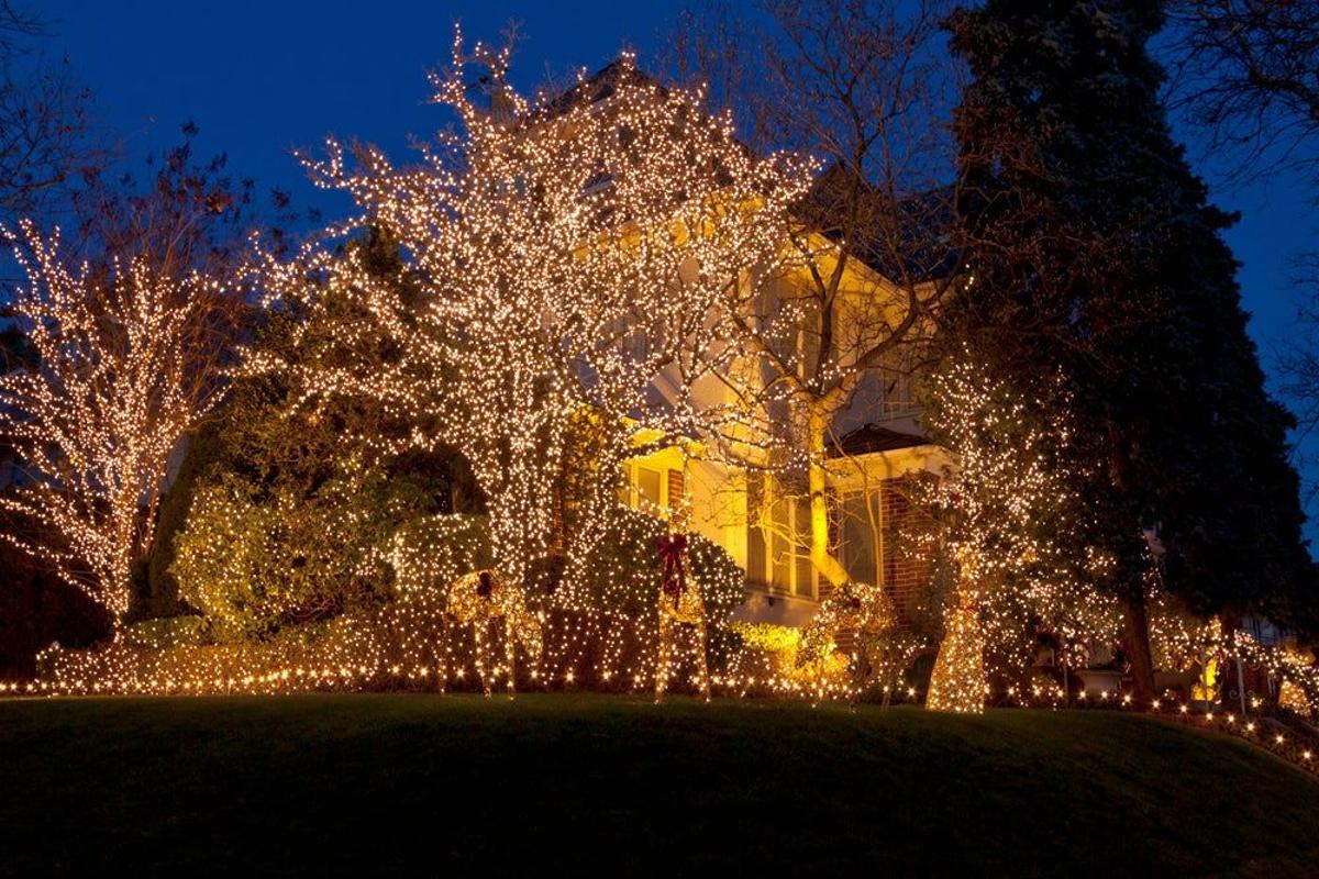 La elegancia de las luces blancas