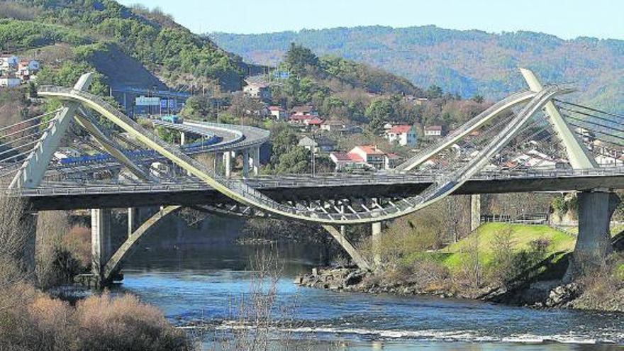 Puente del Milenio de Ourense, donde ocurrieron los hechos la tarde del 15 de junio.