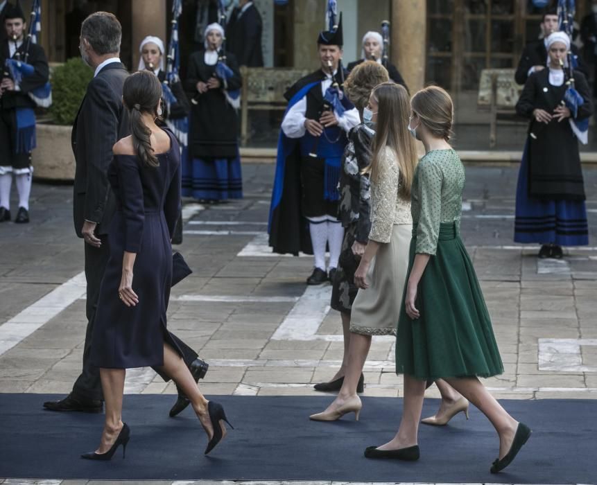 Premios Princesa de Asturias 2020: Así fue la escueta alfombra azul