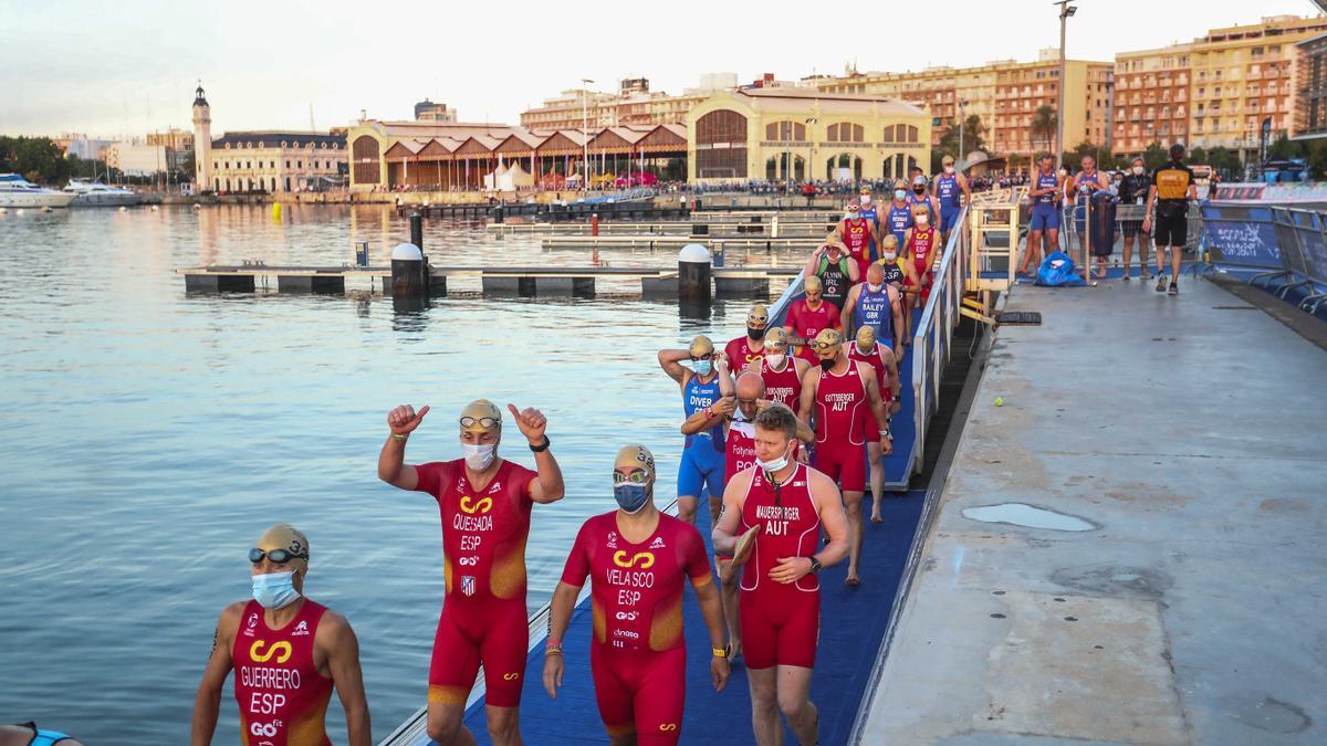 Búscate en las imágenes del Triatlón Olímpico del campeonato de Europa