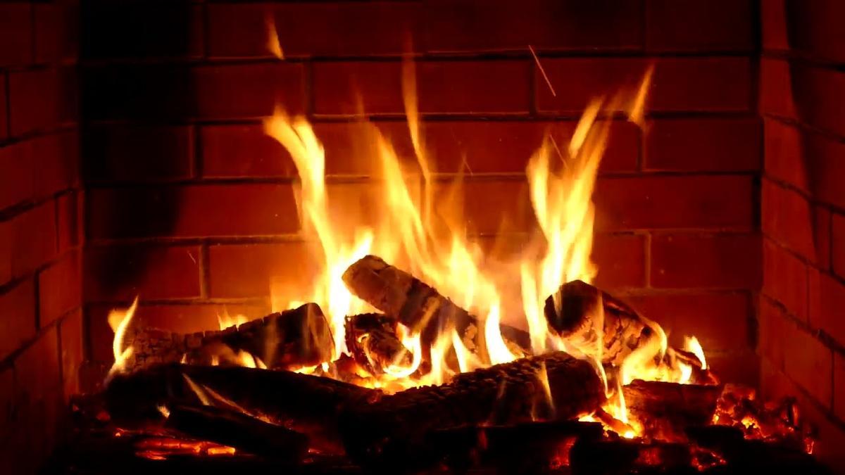 Imagen de una chimenea.