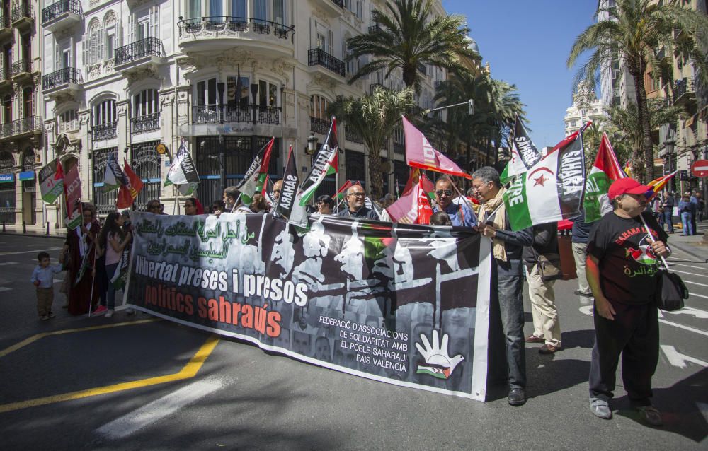 Manifestación del Día del Trabajo en València