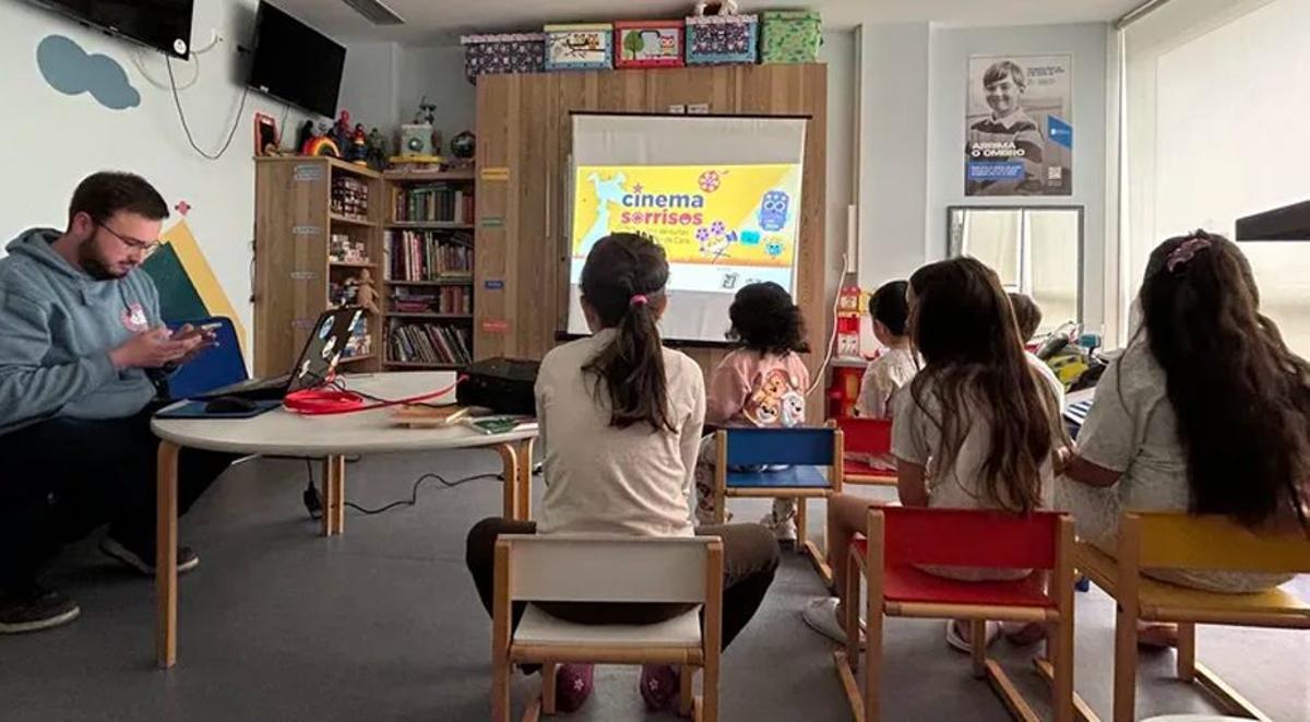 Una de las proyecciones del ciclo «Cinema Sorrisos». | D.P.