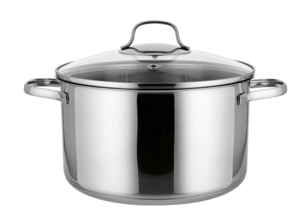 Olla de acero inoxidable
