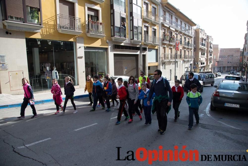 Marcha en el Día del Cáncer Infantil en Caravaca