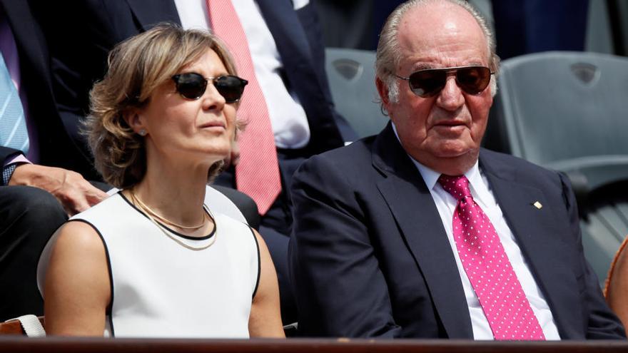 El Rey Don Juan Carlos y otras caras conocidas en la final de Roland Garros