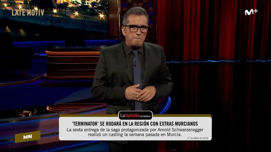 La Región se cuela en Late Motiv