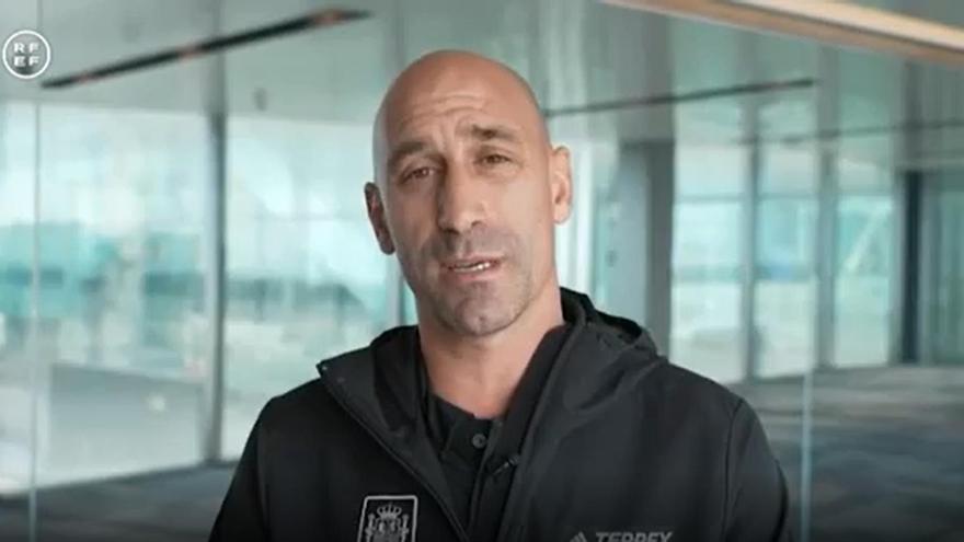 Luis Rubiales dimite como presidente de la RFEF y como vicepresidente de la UEFA