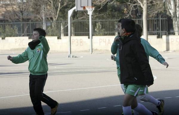 FÚTBOL SALA: La Almozara CP-Josefa Amar y Borbo (serie primera benjamín) / La Almozara-Recarte y Ornat (primera alevín)  / Santo Domingo-Hermanos (serie segundo alevín)