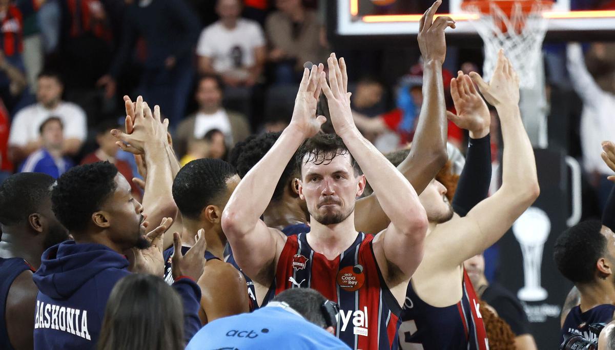 Copa del Rey, partido de cuartos de final del CB Canarias contra el Kosner Baskonia