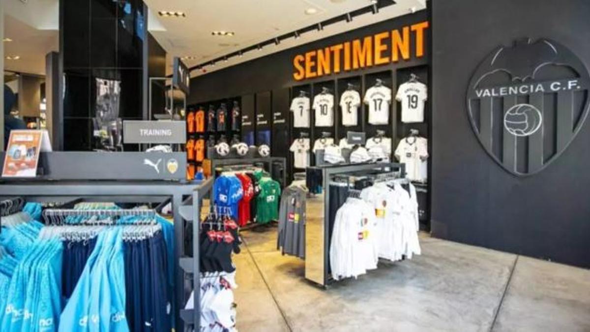 La megastore del Valencia CF cerrará este año