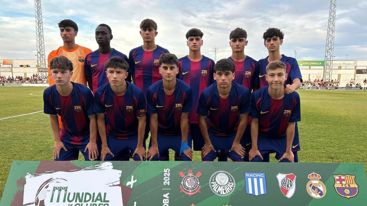 Este es el once inicial del barça contra River Plate