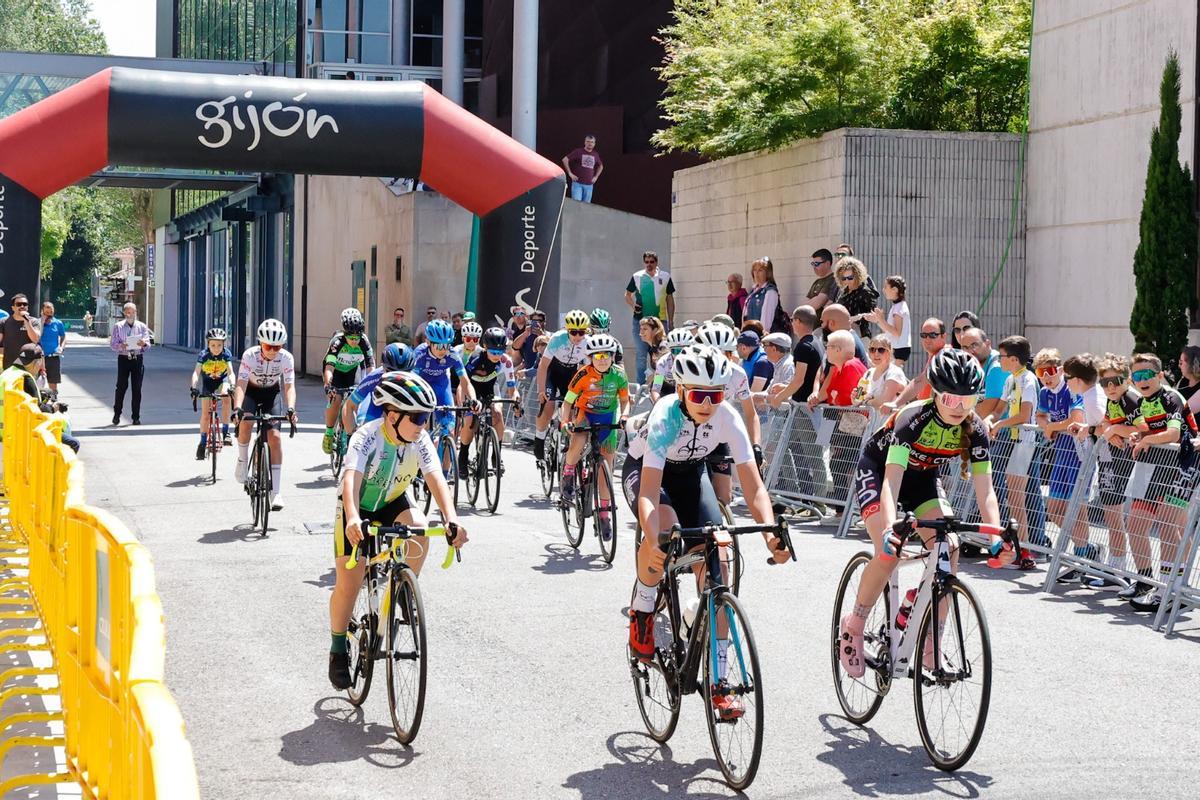 Participantes en el Gran Premio Asturias Bike Weekend