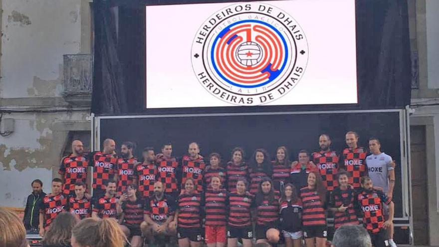 Presentación de los dos equipos de Herdeiros de Dhais.