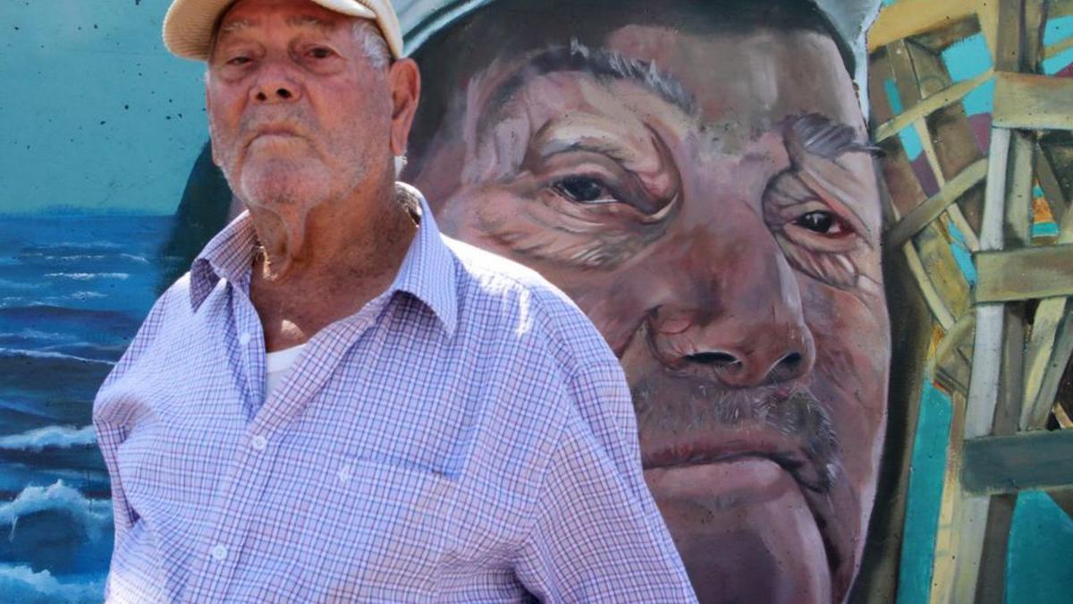 Antonio Celso Marcelino, de 89 años y uno de los últimos carpinteros de ribera. 