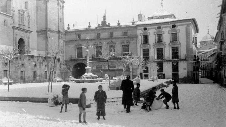 Una ola siberiana congeló Murcia cuando nadie lo esperaba y dejó récords históricos en febrero de 1956