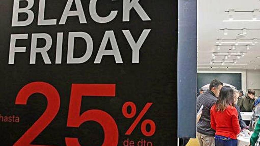 Imagen del &#039;Black Friday&#039; del año pasado.