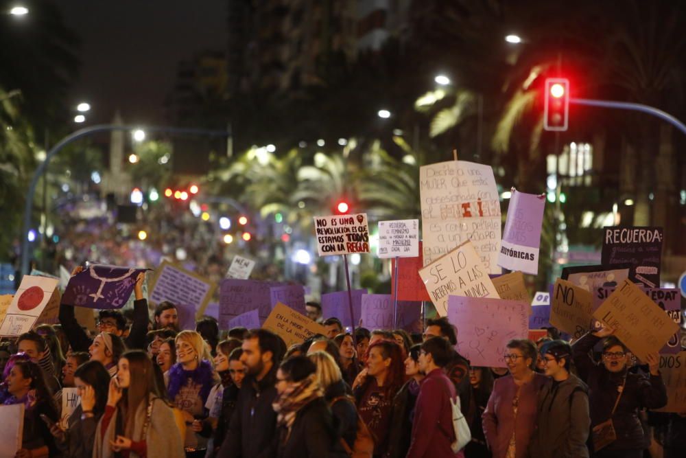 Manifestación del 8M en Alicante