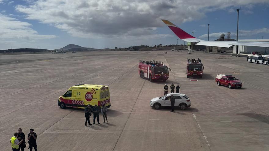 Muere el pasajero enfermo del vuelo desviado a Gran Canaria